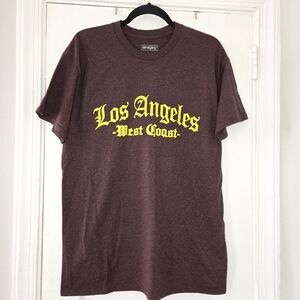 Brown/Black LA T-Shirt - Men's Large